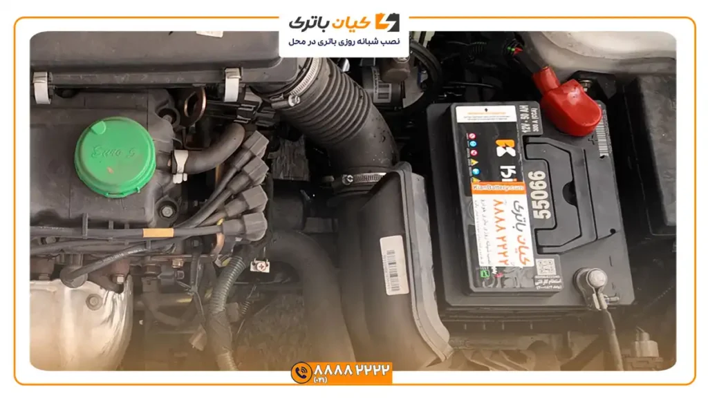 نصب باتری کیان پاور بر روی خودرو کوییک