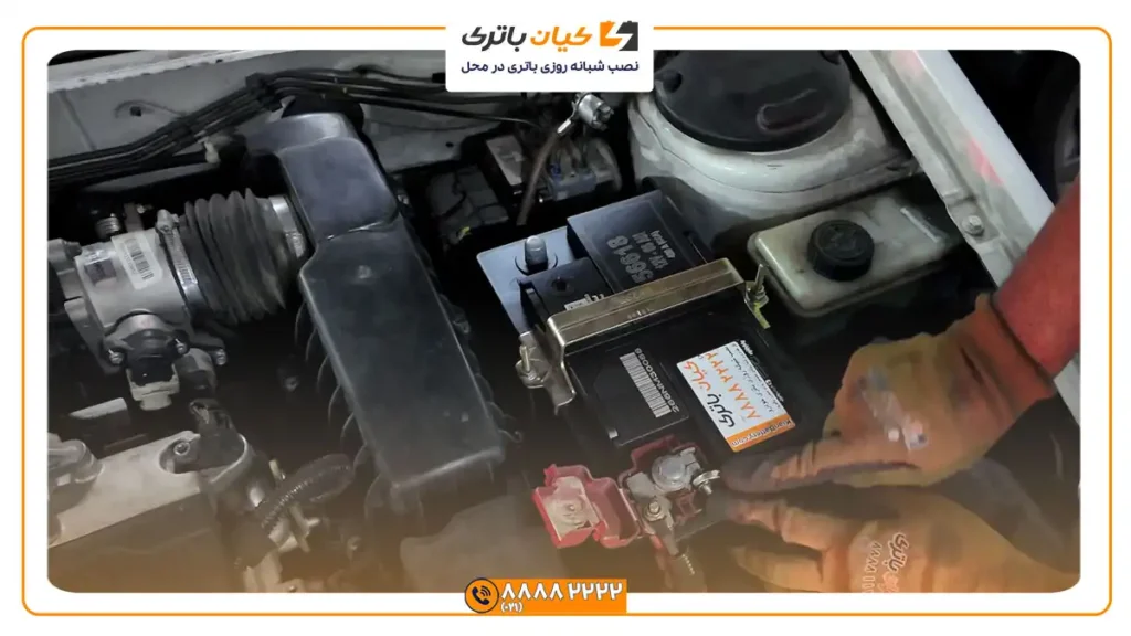 نصب باتری کیان پاور بر روی سمند سورن