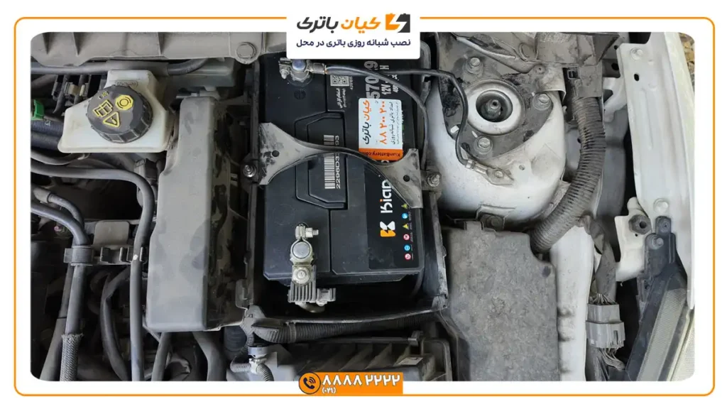 باتری کیان پاور بر روی مزدا 3