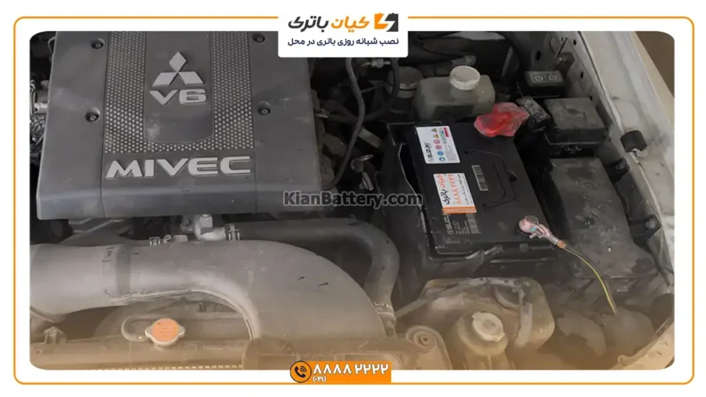 باتری کیان پاور بر روی میتسوبیشی پاجرو