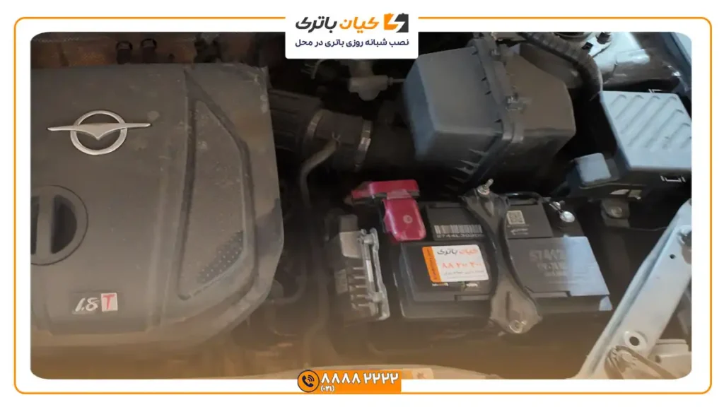 نصب باتری کیان پاور بر روی هایما اس 7