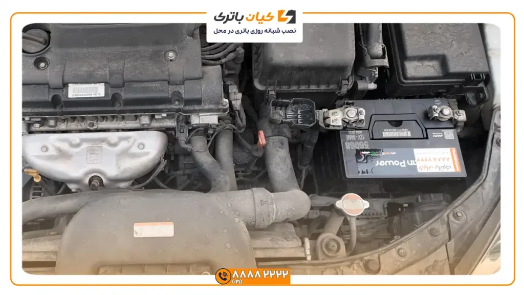 باتری کیان پاور بر روی هیوندای I30