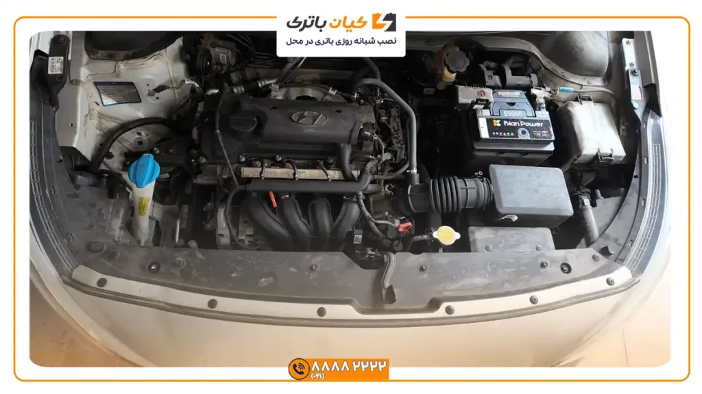 باتری کیان پاور بر روی هیوندای i20