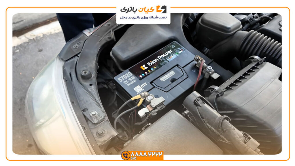 نصب باتری کیان پاور بر روی هیوندای سوناتا