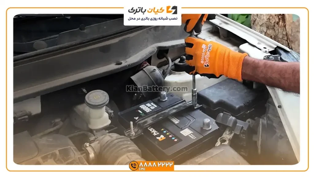 باتری کیان پاور بر روی چانگان CS35