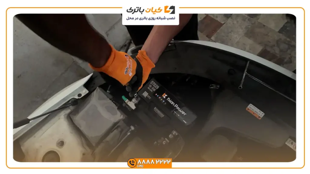 باتری کیان پاور بر روی کیا اپتیما