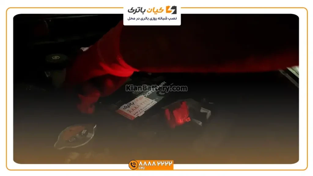 باتری گیان پاور بر روی نیسان جوک