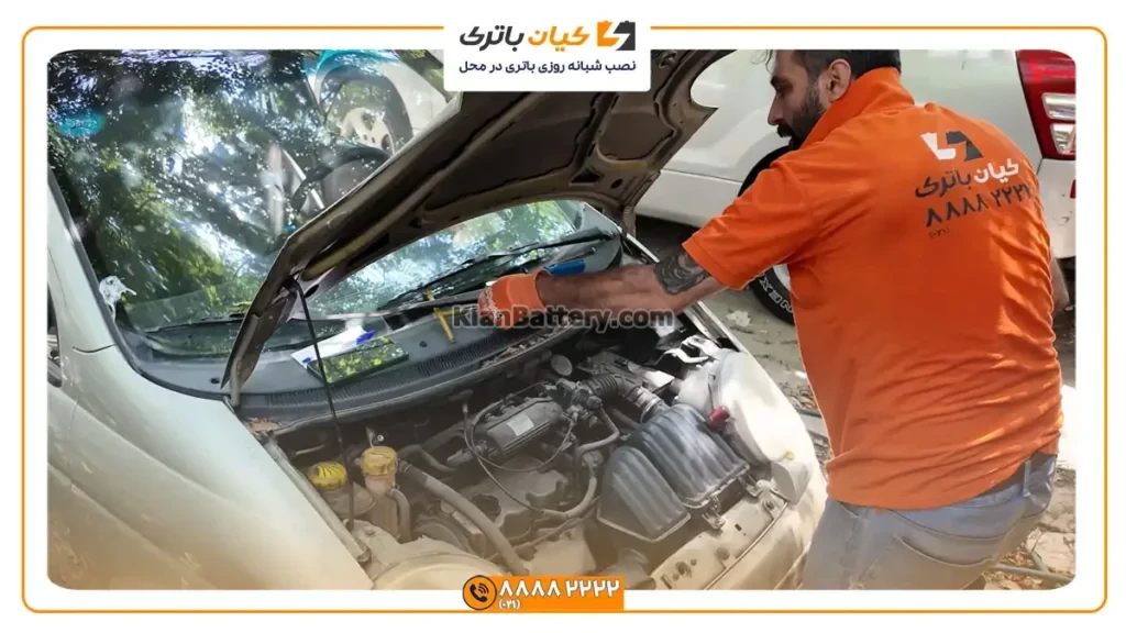 و تعویض باتری دوو ماتیز