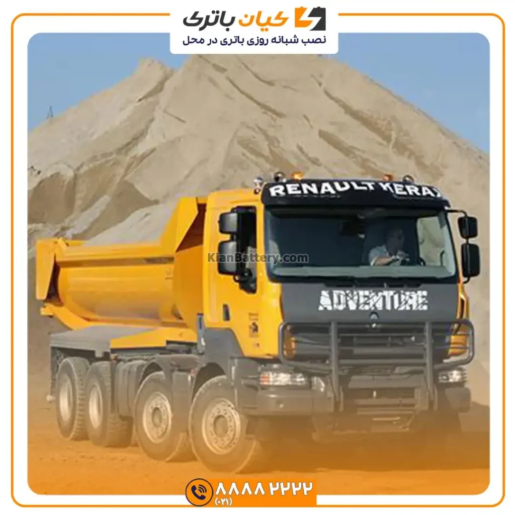 باتری کامیون رنو کراکس 25 رنو کراکس 1