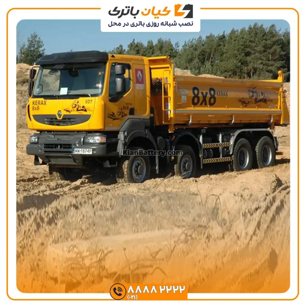 باتری کامیون رنو کراکس 23 رنو کراکس 3