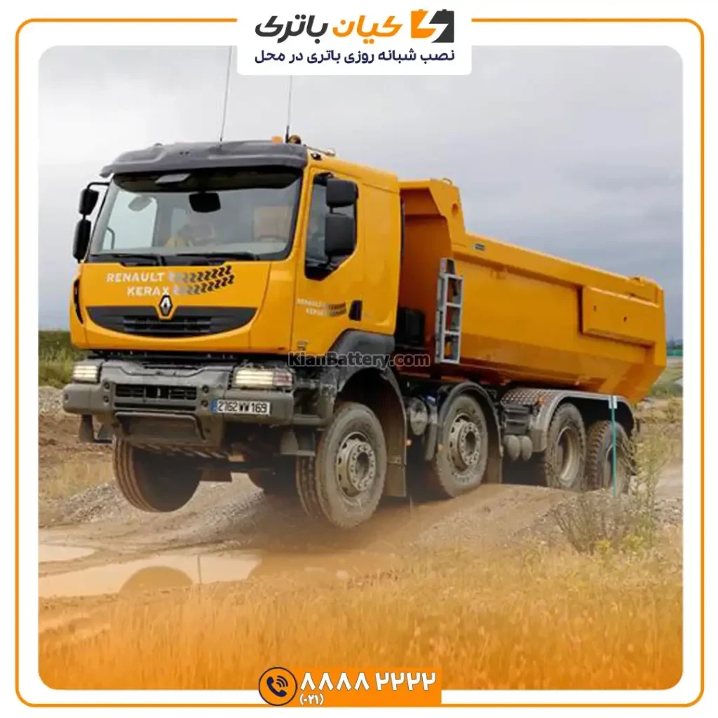 باتری کامیون رنو کراکس 22 رنو کراکس 4