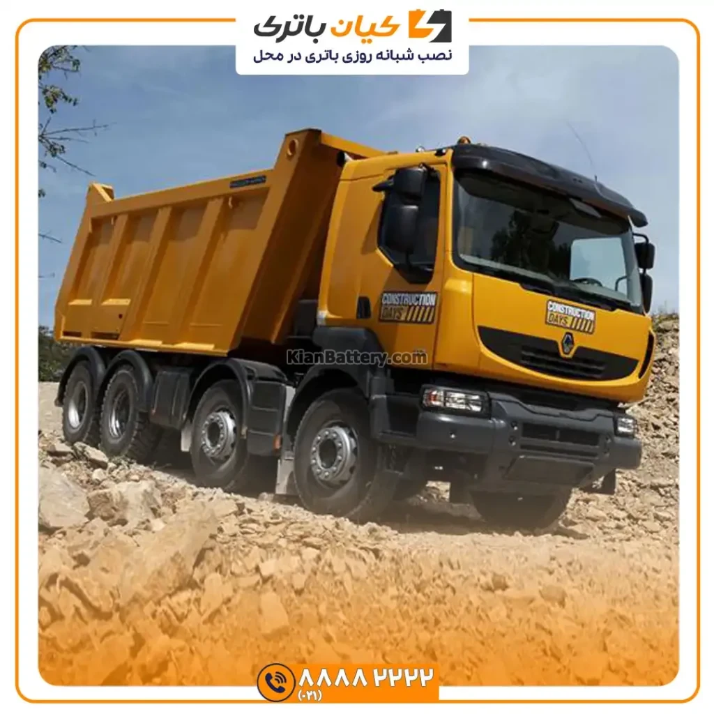 باتری کامیون رنو کراکس 21 رنو کراکس 6