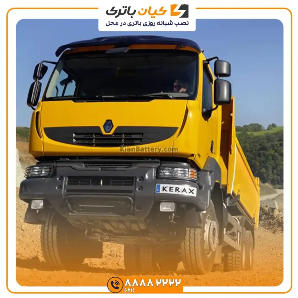 باتری کامیون رنو کراکس 20 رنو کراکس 7