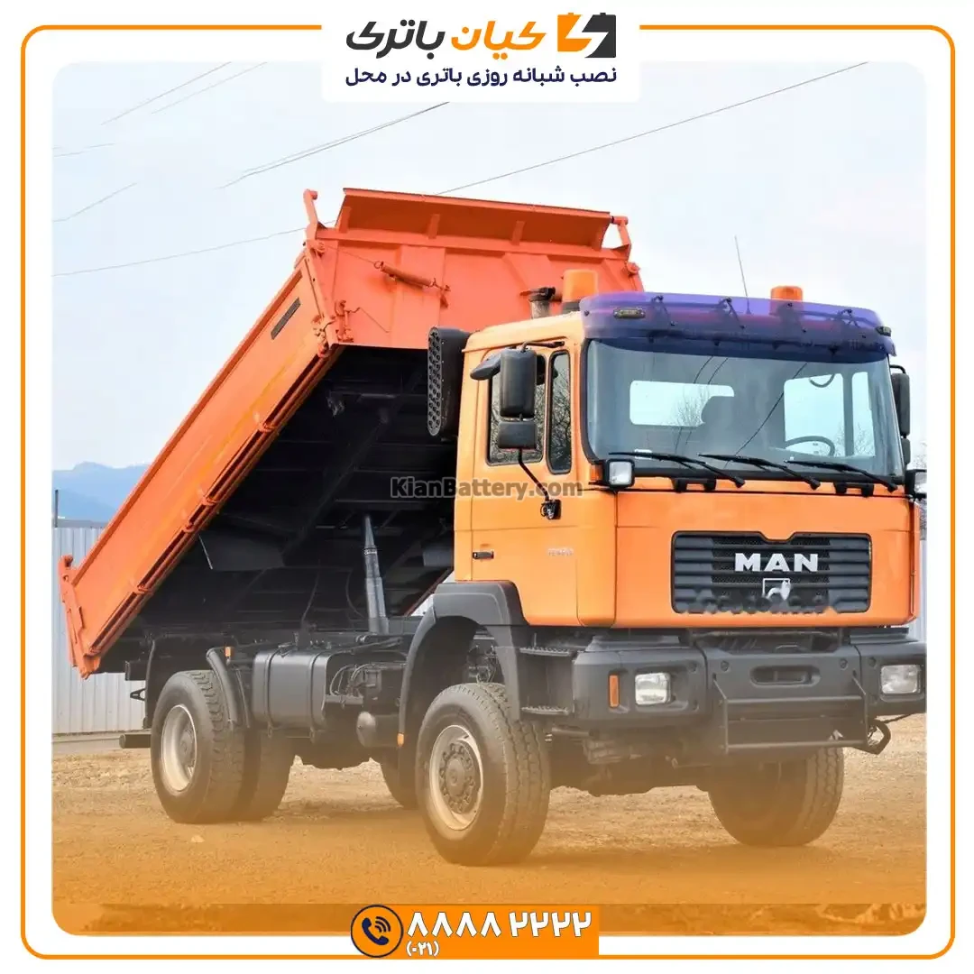 باتری کامیون کشنده مان FE460 18 مان FE460 3