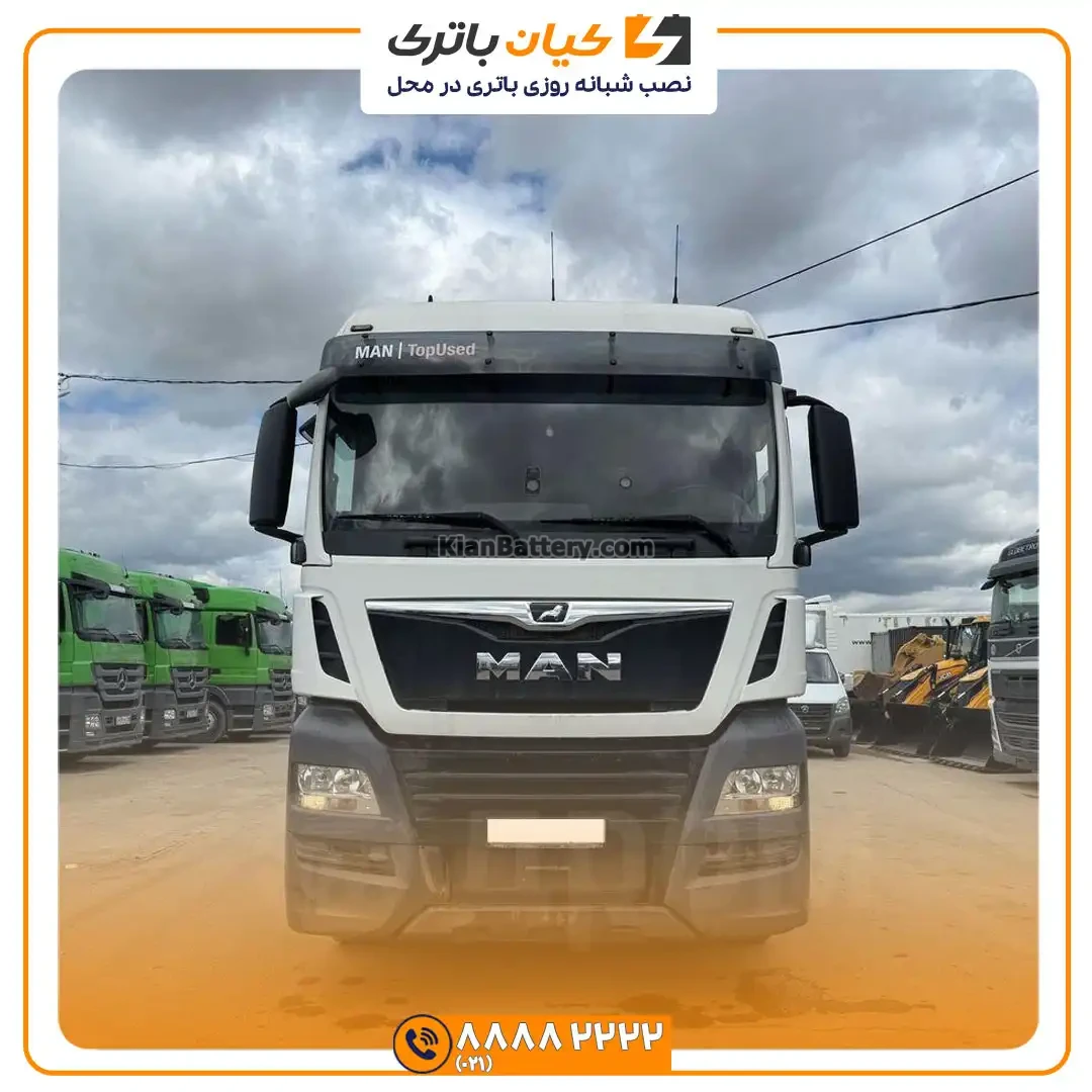 باتری کامیون کشنده مان FE460 16 مان FE460 5