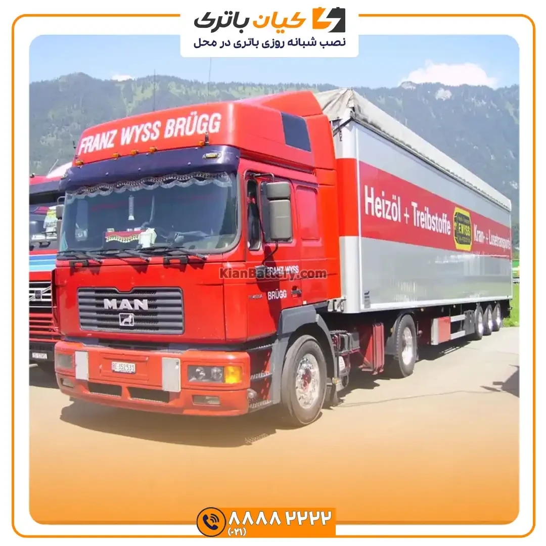 باتری کامیون کشنده مان FE460 14 مان FE460 7