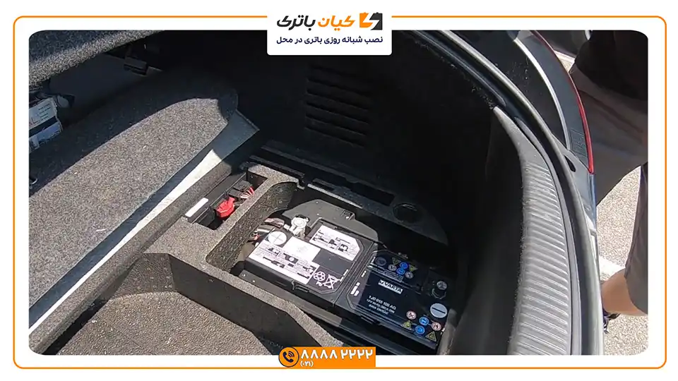 Audi TT 2008 battery location 2