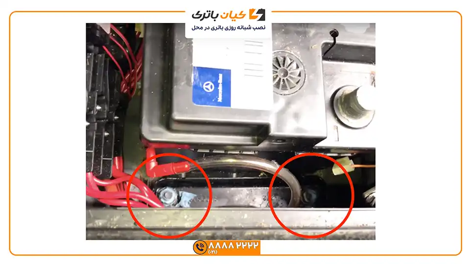 تعویض باتری بنز GLS600