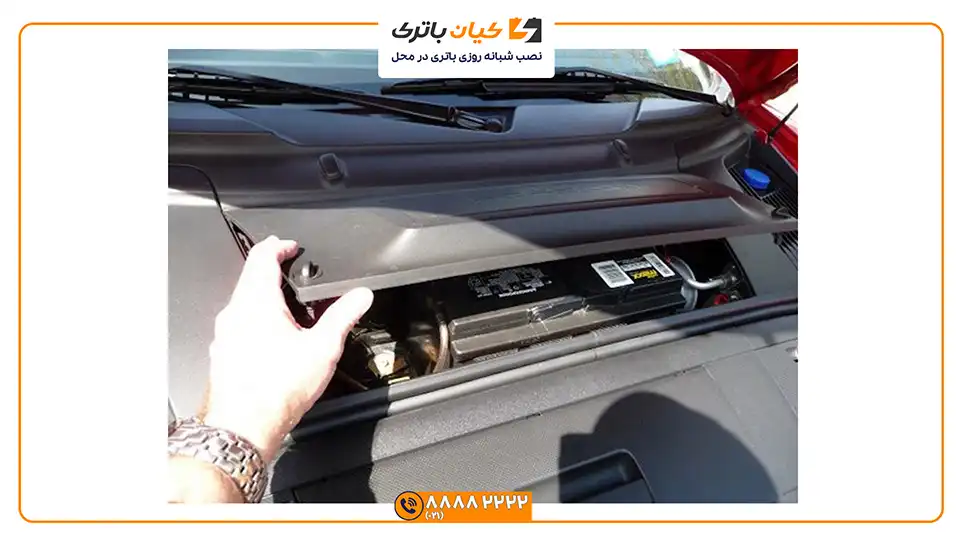 محل باتری پورشه کایمن 987