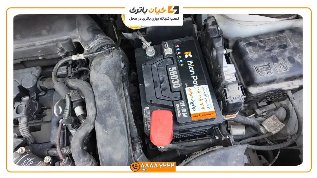 نصب باتری کیان پاور بر روی سیتروئن c3