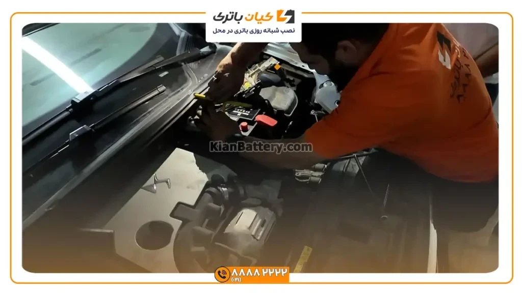 و نصب باتری دی اس 6
