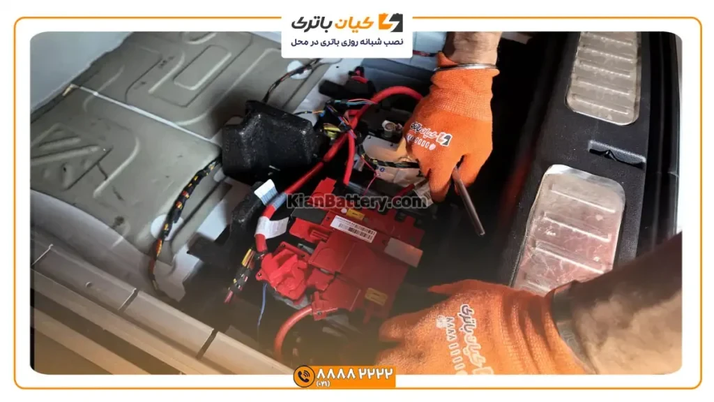 و نصب باتری کیان پاور بر روی بی ام و X4