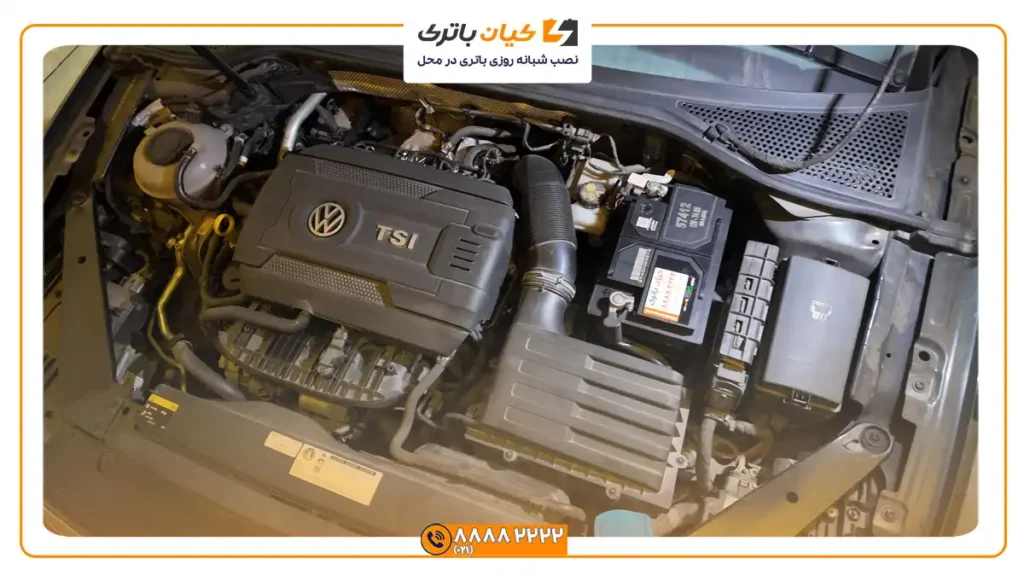 محل باتری فولکس واگن پاسات