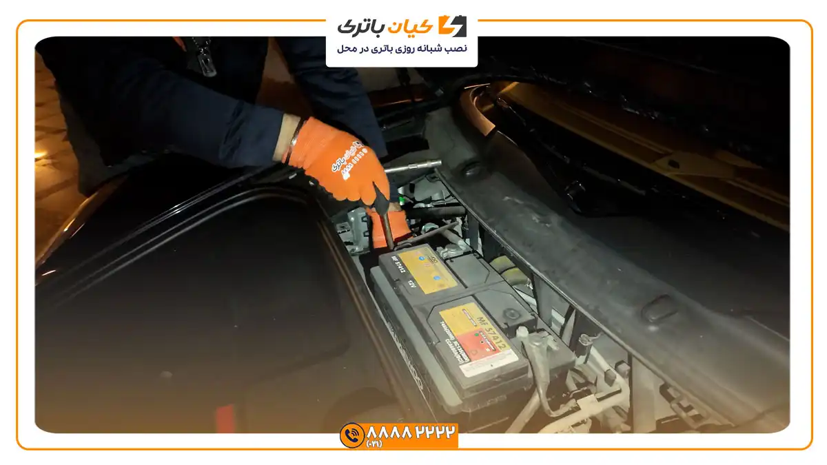 محل باتری پورشه 911