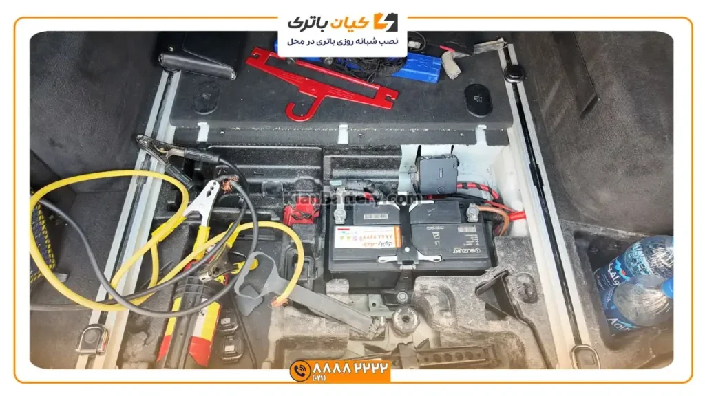 نصب باتری بی ام و X3