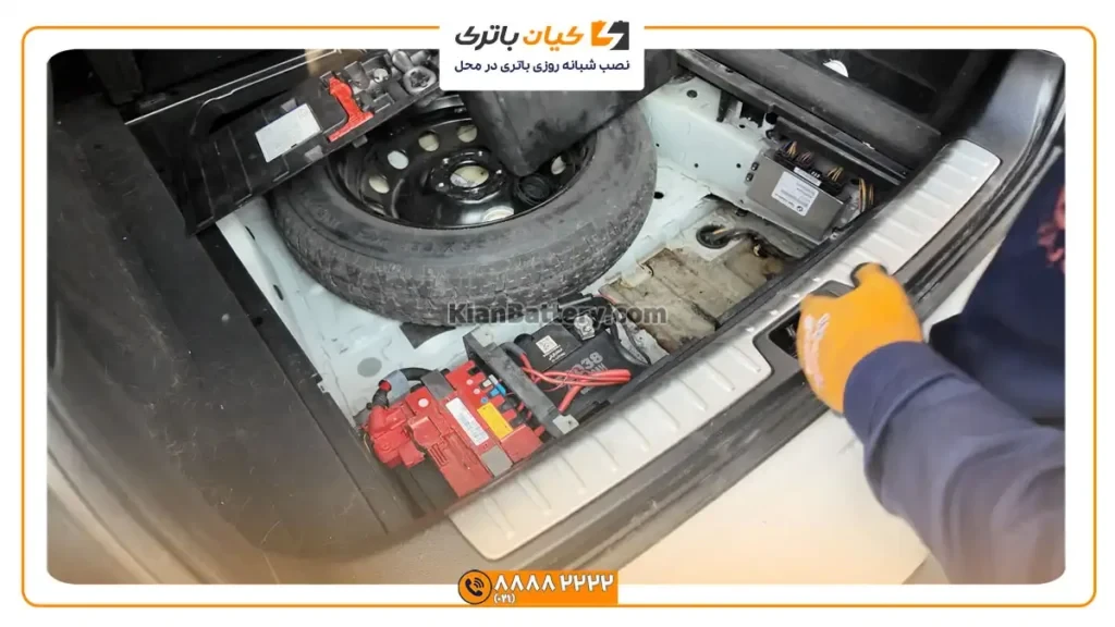 نصب باتری بی ام و X6