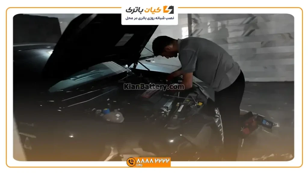 باتری بر روی آلفارومئو جولیتا
