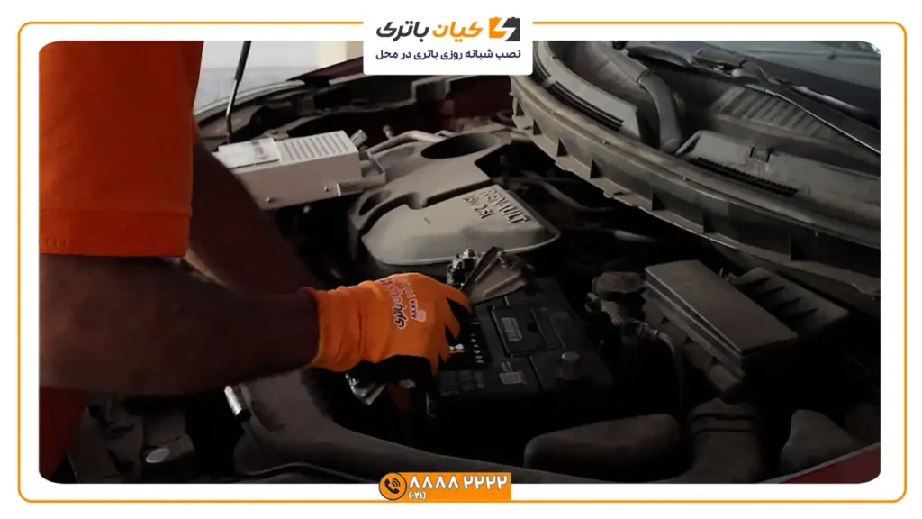 نصب باتری رنو کولیوس