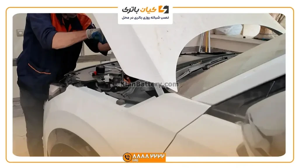 نصب باتری هوندا ENS1