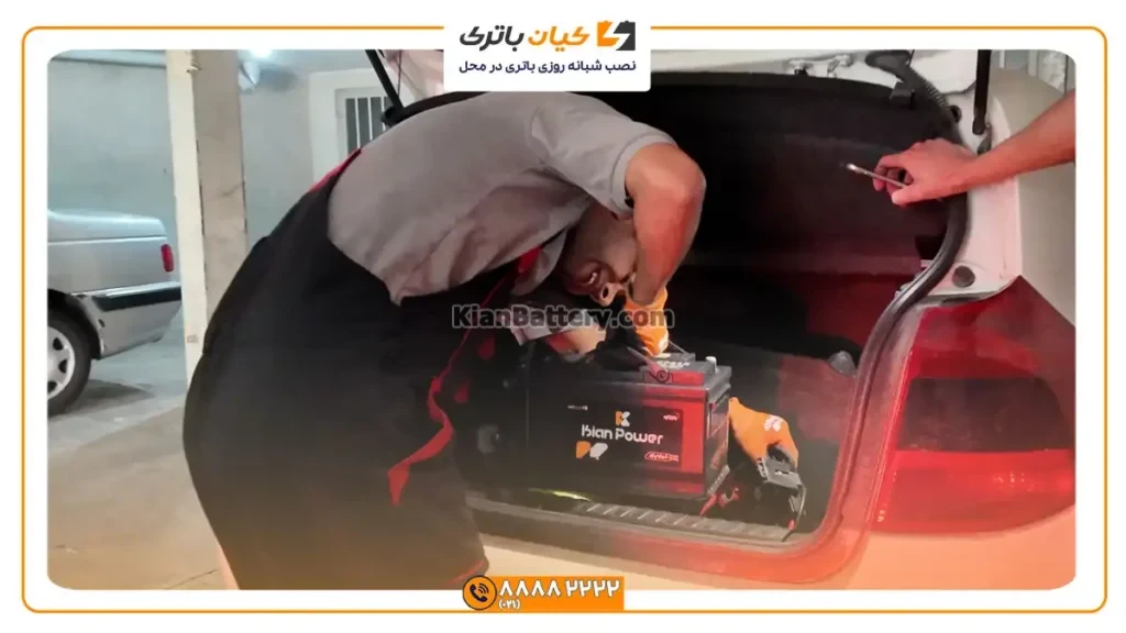باتری کیان پاور بر روی بی ام و سری 1