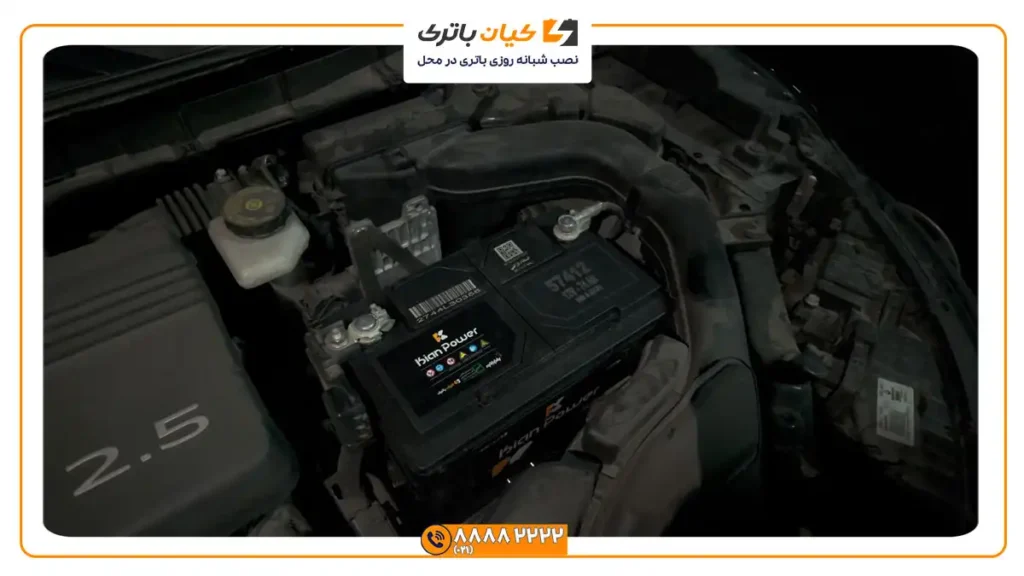 نصب باتری کیان پاور بر روی رنو کولیوس