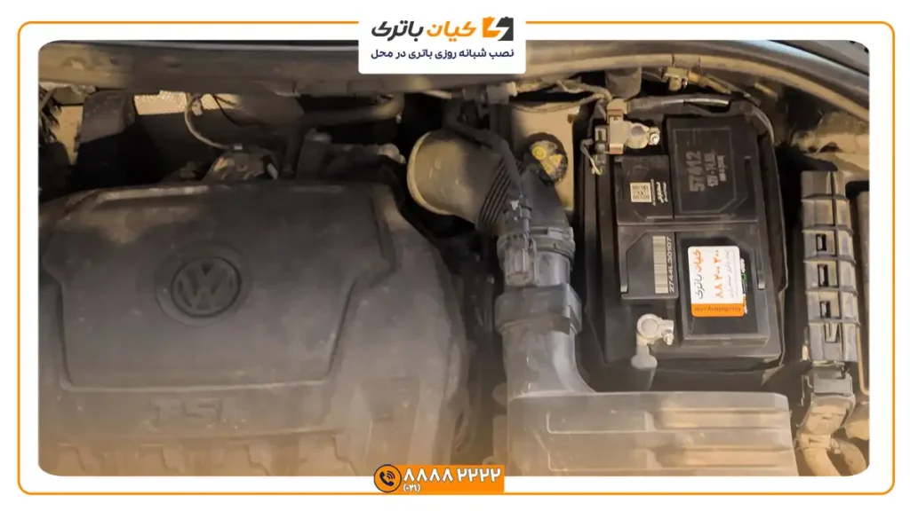 نصب باتری کیان پاور بر روی فولکس واگن تیگوان