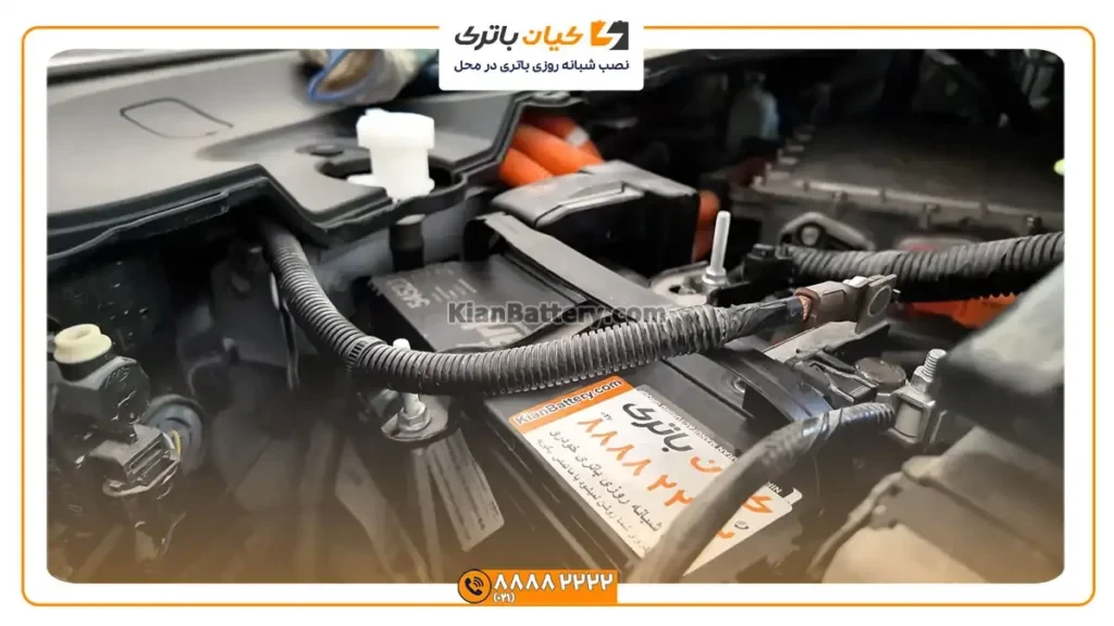 نصب باتری کیان پاور بر روی هوندا ای ان اس 1