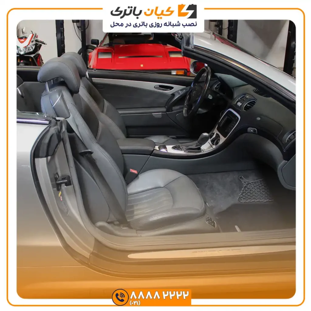 باتری مرسدس بنز اس ال 55 - SL55 45 SL55 2