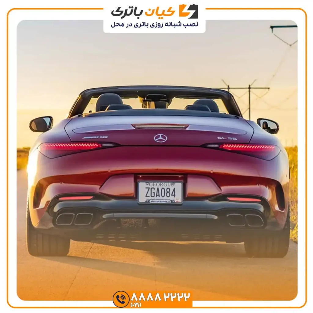 باتری مرسدس بنز اس ال 55 - SL55 43 SL55 3