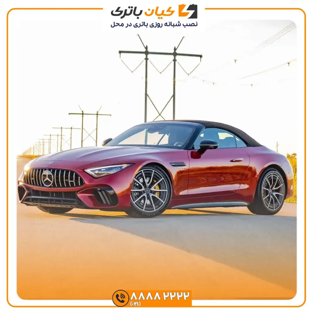 باتری مرسدس بنز اس ال 55 - SL55 40 SL55 5