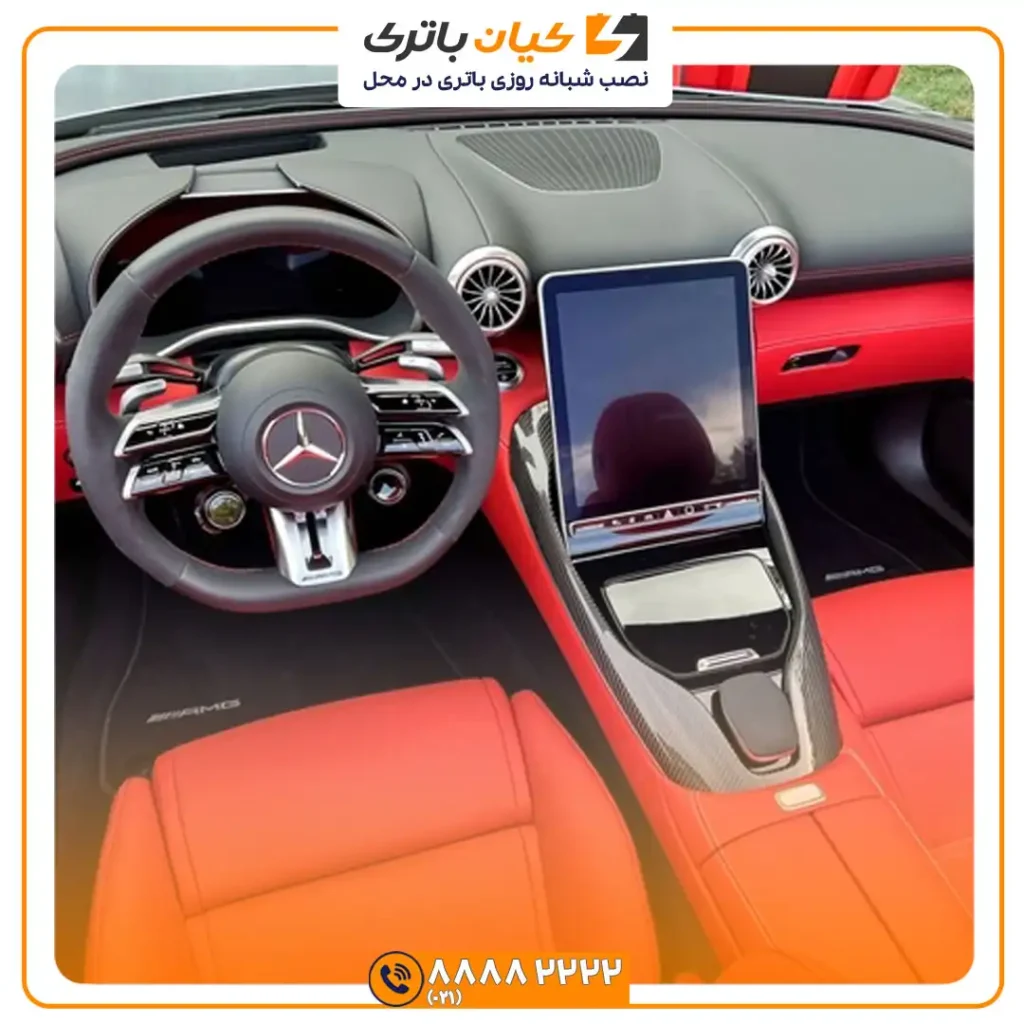 باتری مرسدس بنز اس ال 55 - SL55 42 SL55 6