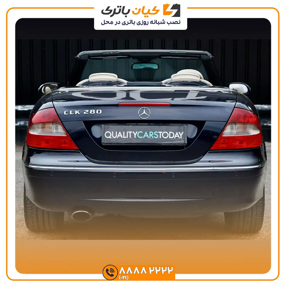 باتری مرسدس بنز سی ال کا 280 - CLK280 30 clk280 8