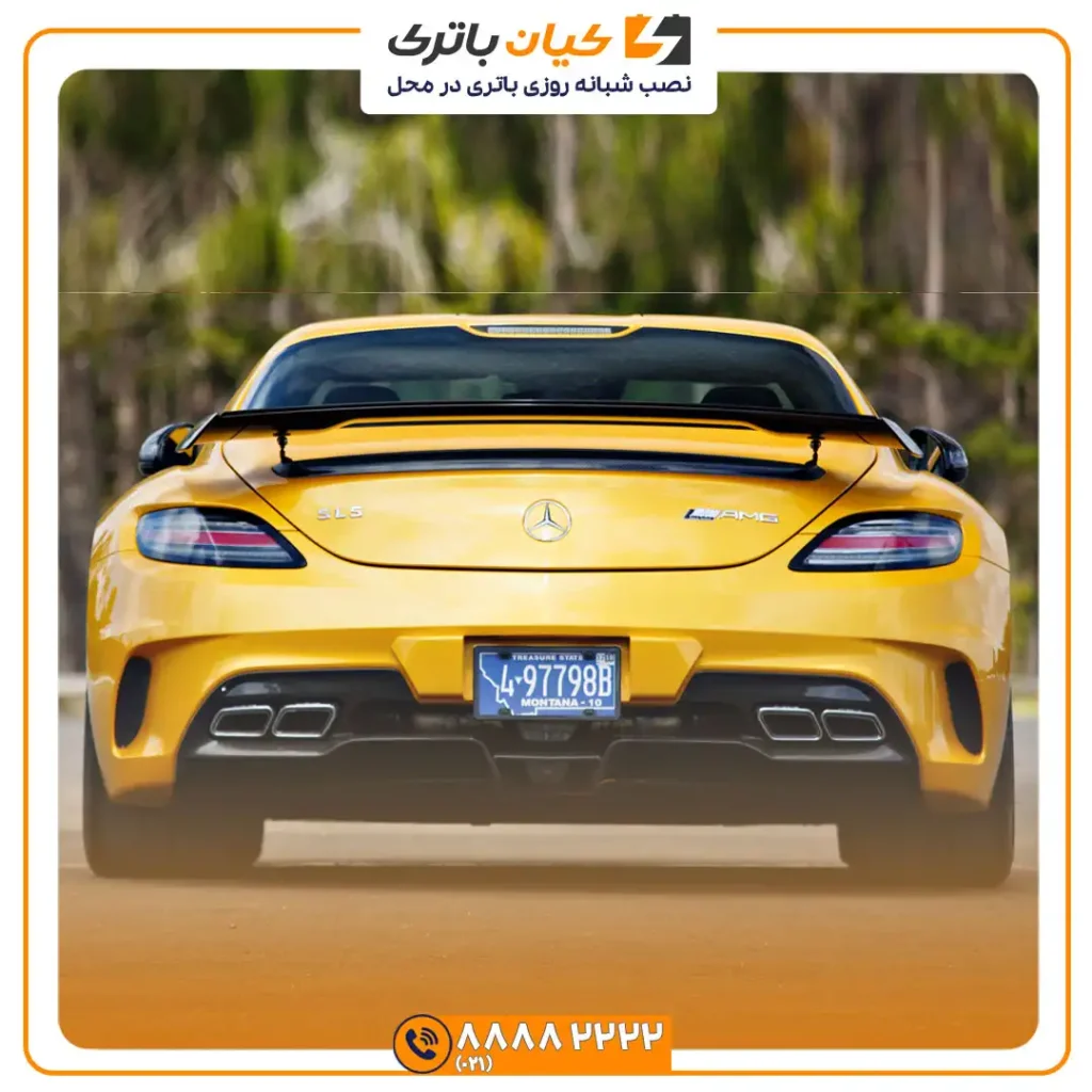 باتری مرسدس بنز اس ال اس - SLS 35 اس ال اس 7
