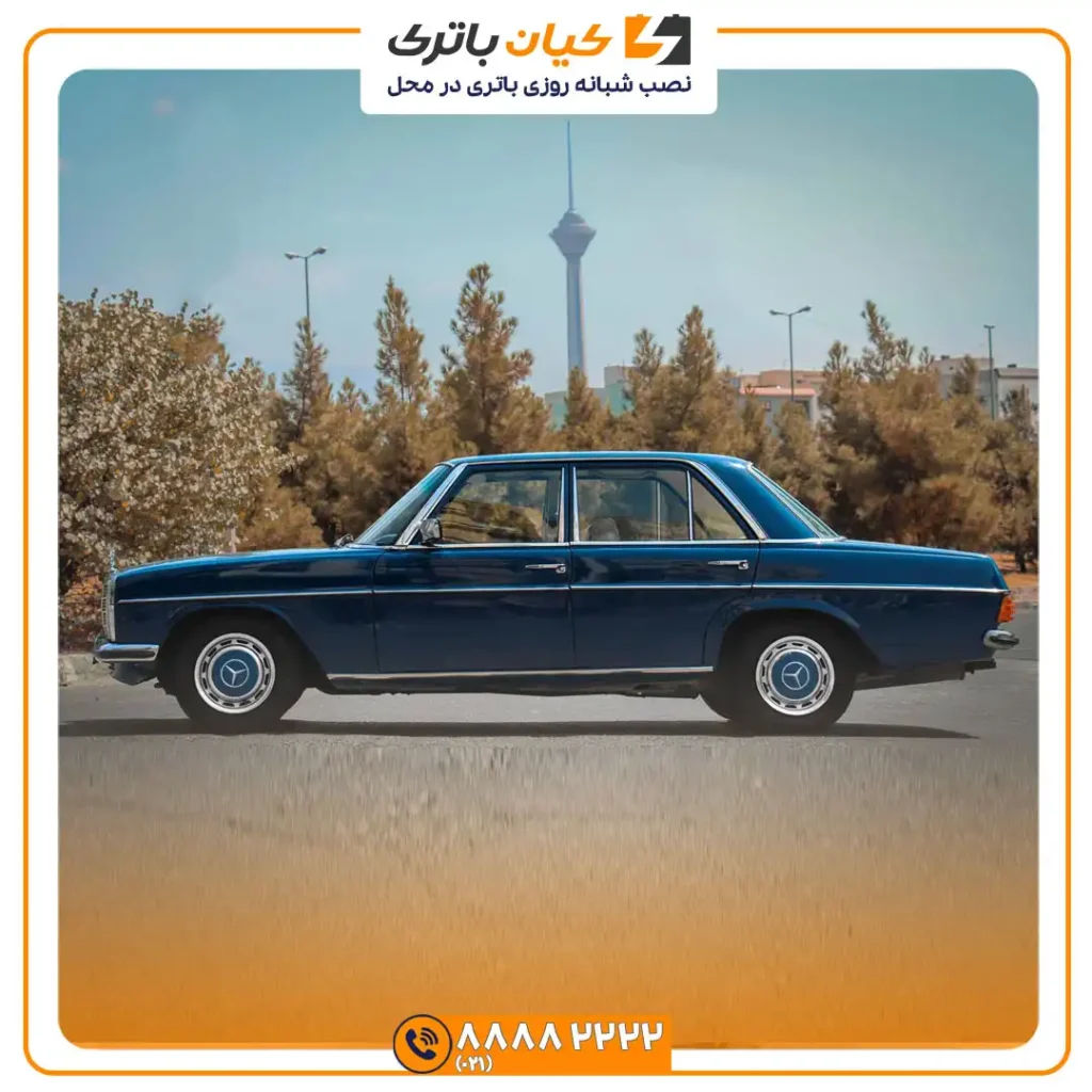 باتری مرسدس بنز معماری 34 معماری 7
