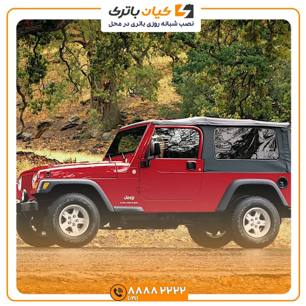 باتری جیپ رانگلر 36 رانگلر 4