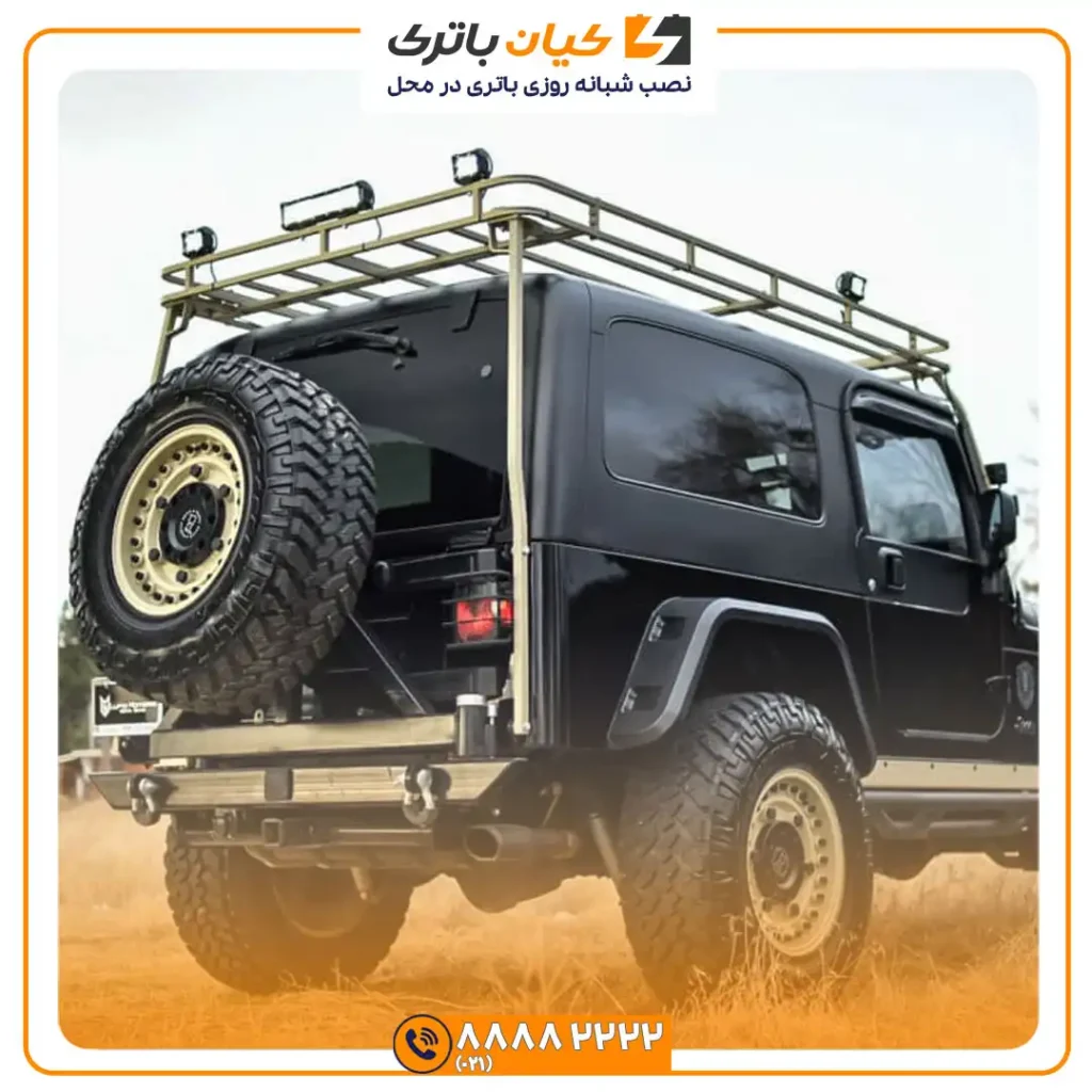 باتری جیپ رانگلر 33 رانگلر 7