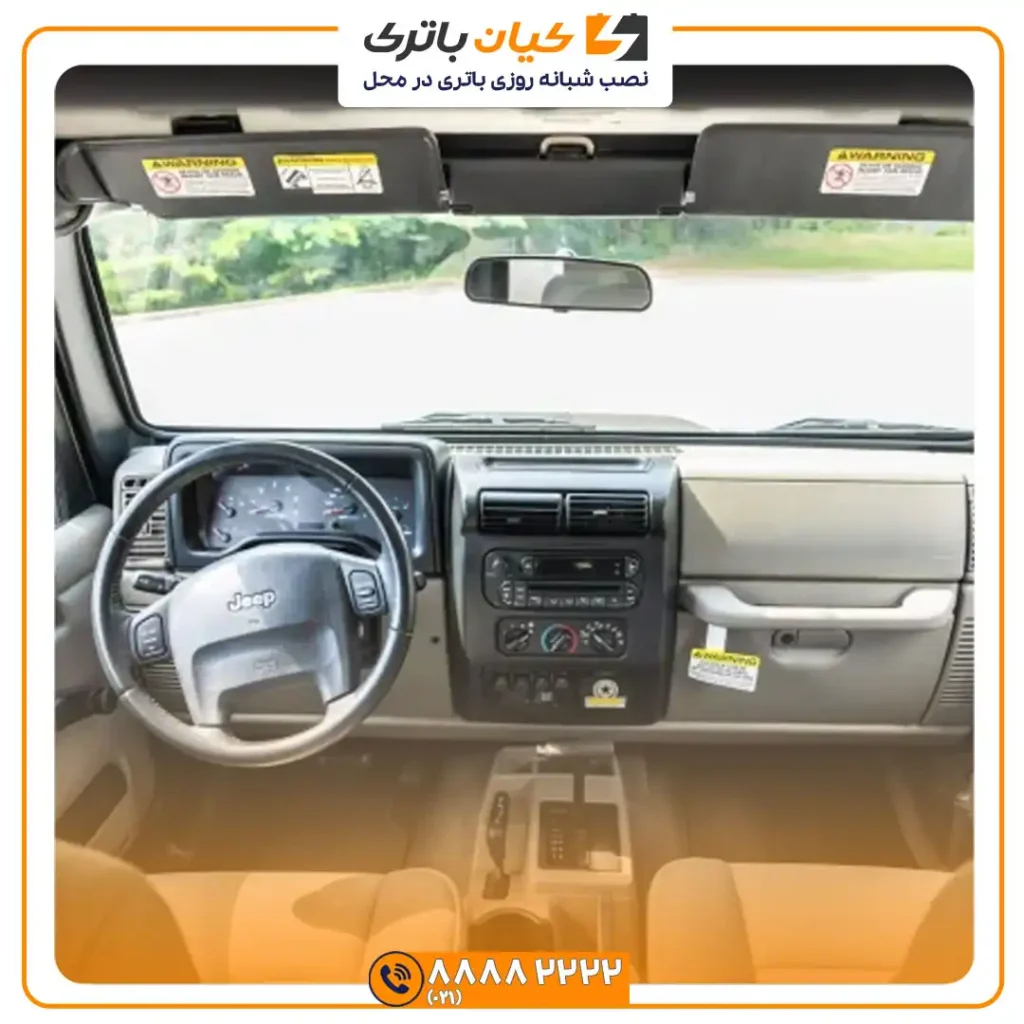 باتری جیپ رانگلر 32 رانگلر 8