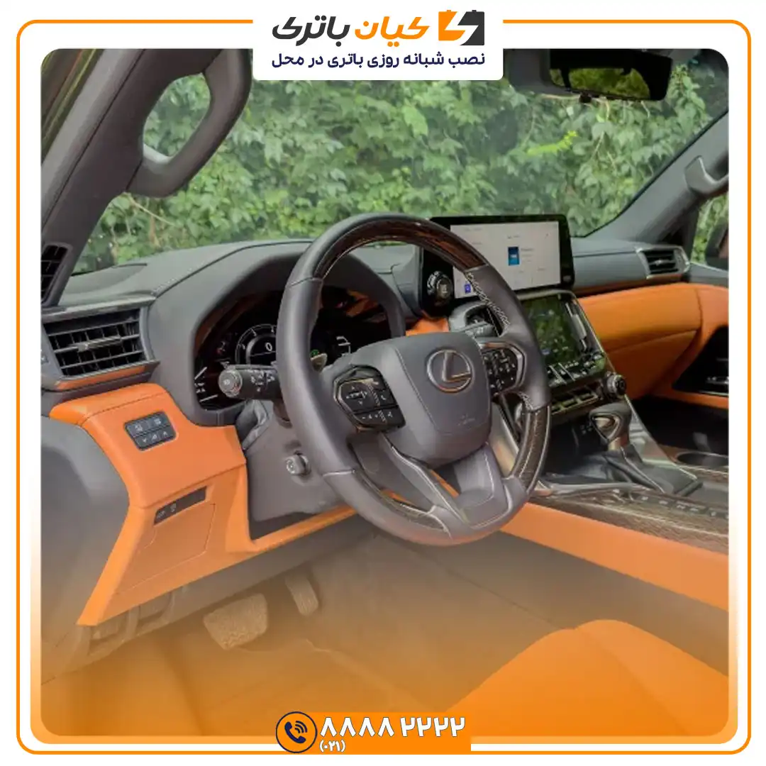 باتری لکسوس ال ایکس 600 - LX600 32 ال ایکس 600 8