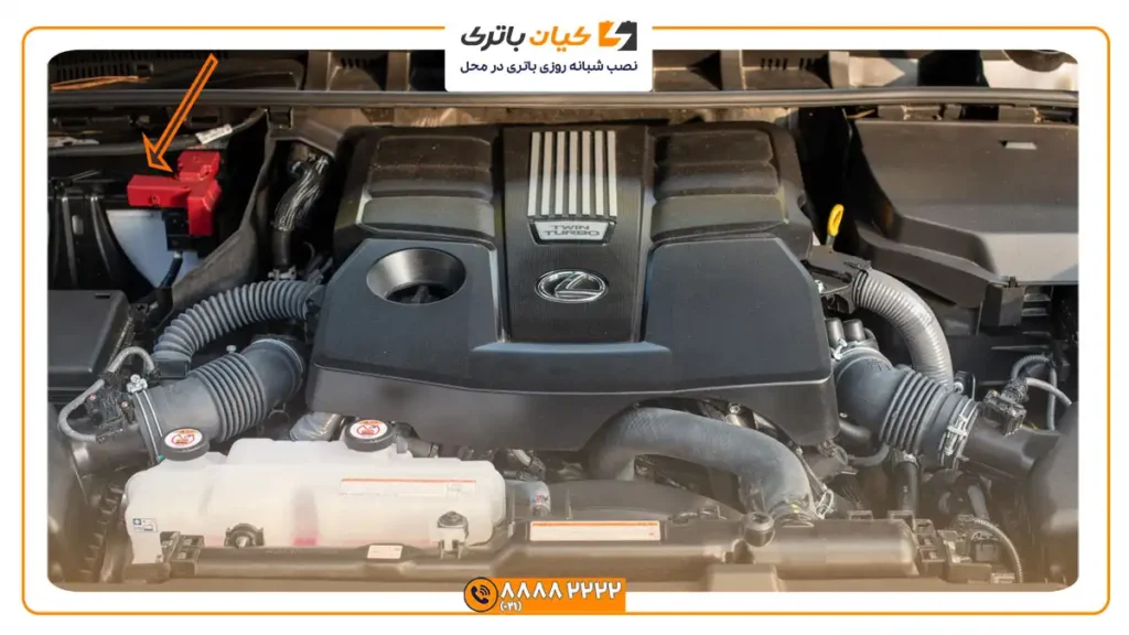 باتری لکسوس ال ایکس 600