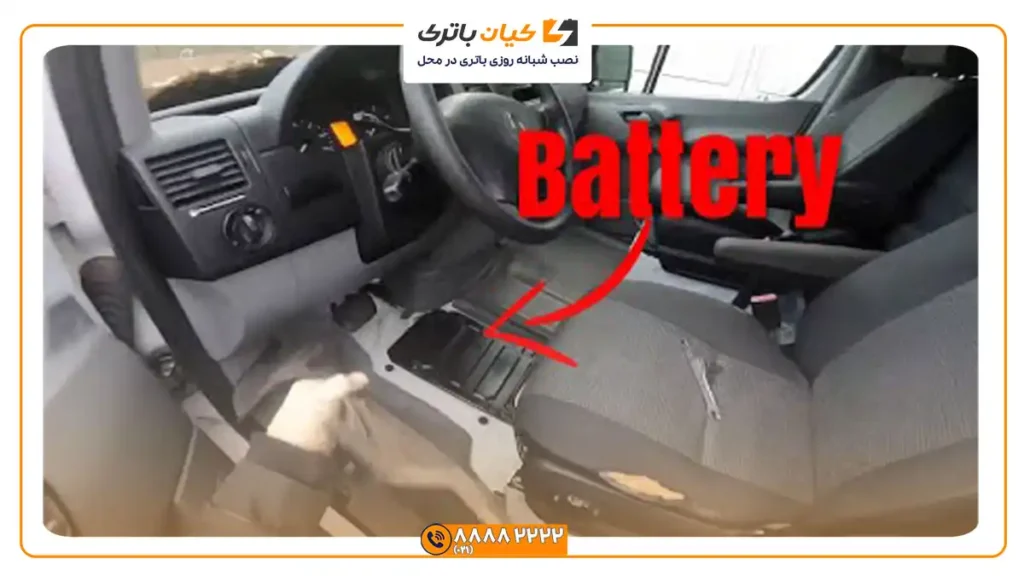 باتری ون بنز اسپرینتر
